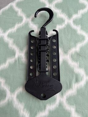 Black Multifunction Hanging Belt/Scarf/Tie Accessory Organizer